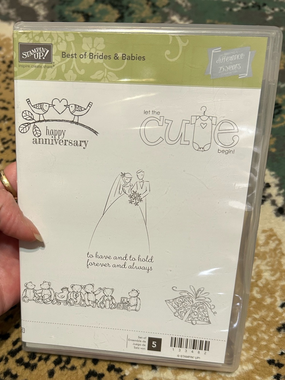 Stampin Up Best of Brides and Babies stamp set
